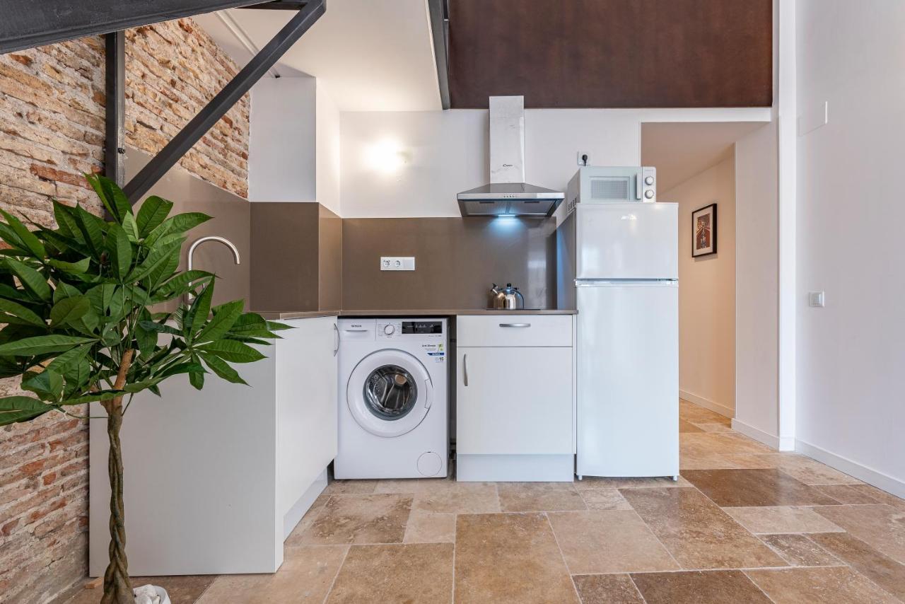 Atico Duplex Con Barbacoa Y Terraza En Barri Port Maritim Appartement *